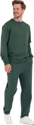 Męski dres sportowy Moraj OBM3000-001+OSM3000-007 zielony