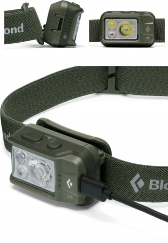Black Diamond Spot 450 BD620728 3010 Czołówka LED 450 lm Latarka Zielona