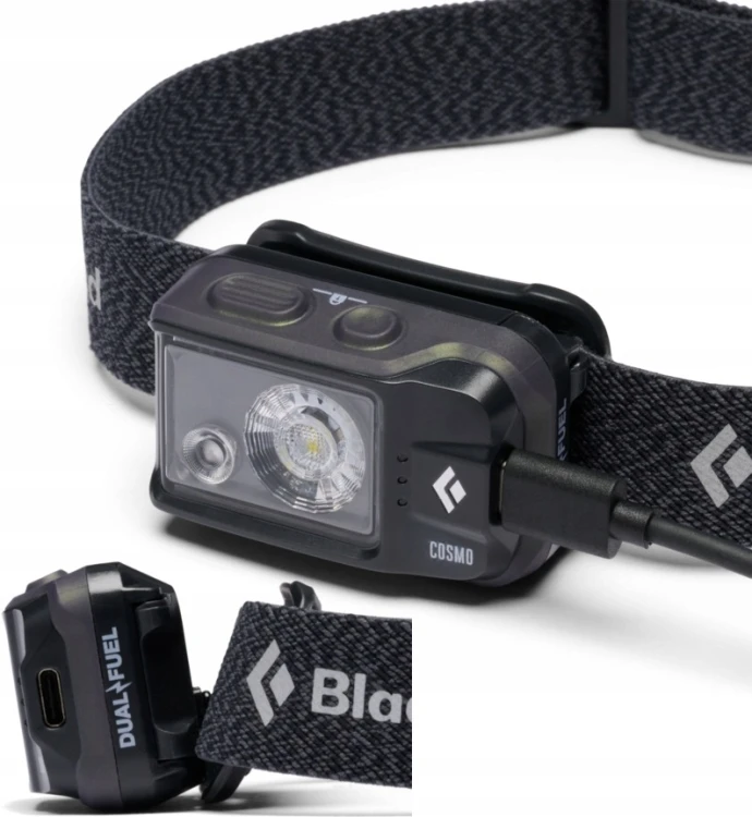 Black Diamond Cosmo 350 BD620727 0002 Czołówka LED 350 lm Latarka czarna