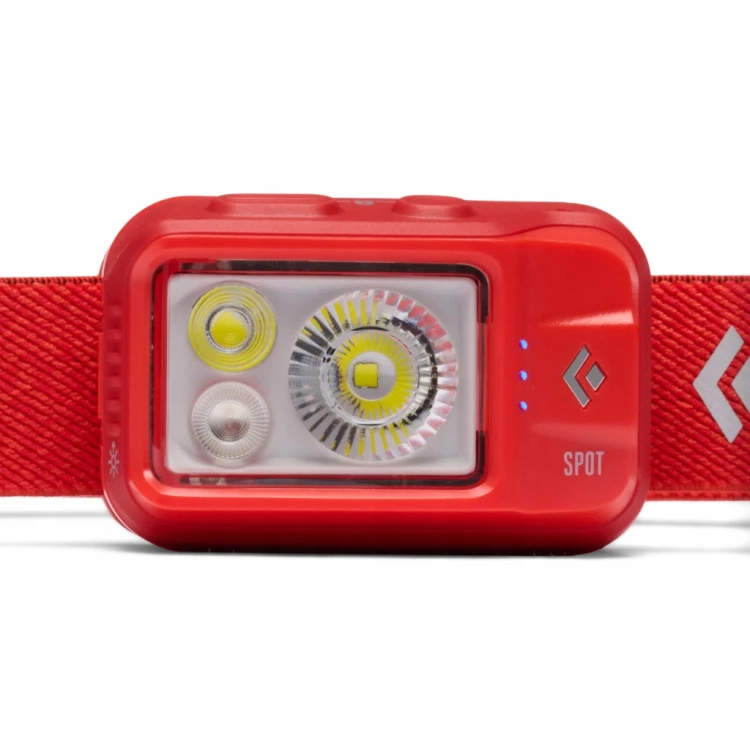 Latarka czołowa + akumulator Black Diamond Spot DFR BD620769 8001 Czołówka 450lm czerwony