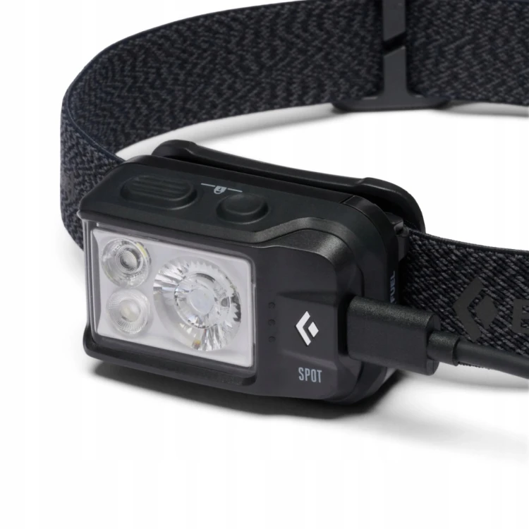 Latarka czołowa + akumulator Black Diamond Spot DFR BD620769 0002 Czołówka 450lm czarny