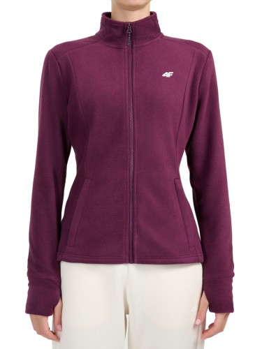 Damski polar 4F bluza polarowa FLEF479 60S burgund XXL