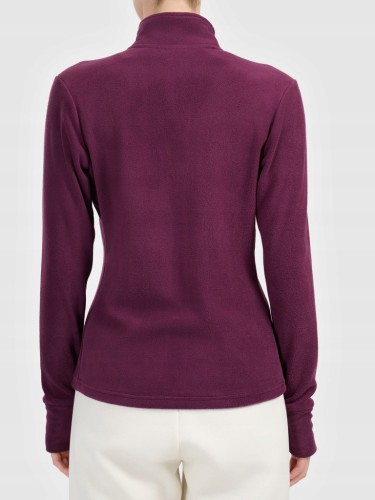 Damski polar 4F bluza polarowa FLEF479 60S burgund XXL