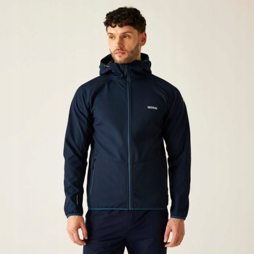 Męska kurtka softshell Regatta RML218 0BW granatowy