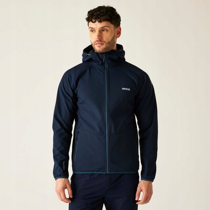 Męska kurtka softshell Regatta RML218 0BW granatowy