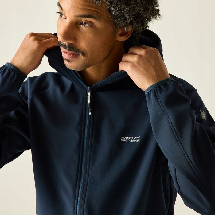 Męska kurtka softshell Regatta RML218 0BW granatowy