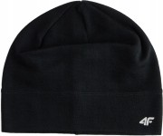 Czapka z wełny merino 4F FCAU169 czarny 20S