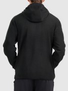 Męski polar z kapturem 4F bluza polarowa FLEM488 20S czarny