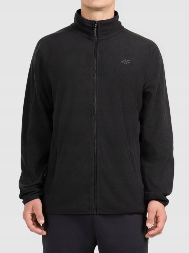 Męski polar 4F bluza polarowa FLEM489 20S czarny 5XL