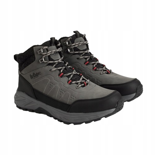 Męskie buty zimowe Lee Cooper LCJ-25-01-3722MA szary 46