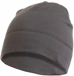 Czapka męska zimowa beanie klasyczna Moraj DCM1000-008 grafitowy