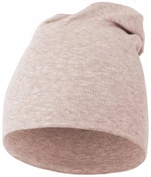 Czapka damska przejściowa typu beanie Moraj DCZ600-540 beżowy