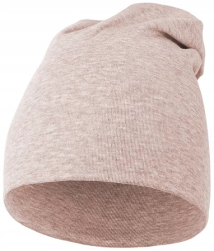 Czapka damska przejściowa typu beanie Moraj DCZ600-540 beżowy