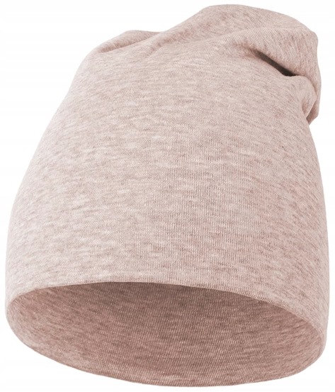 Czapka damska przejściowa typu beanie Moraj DCZ600-540 beżowy