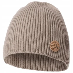 Czapka damska zimowa typu beanie Moraj DCZ1200-020 mokka