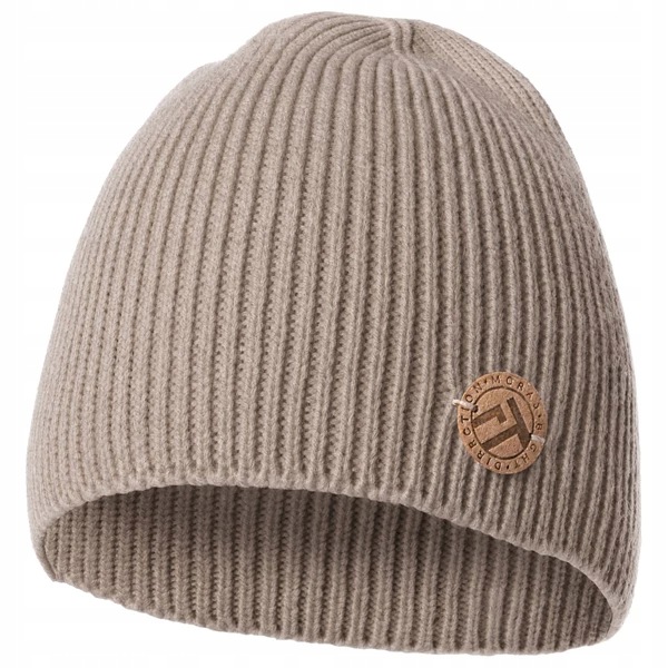 Czapka damska zimowa typu beanie Moraj DCZ1200-020 mokka