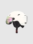 Kask narciarski 4F z szybą HELU131 11S  złamana biel