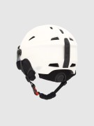 Kask narciarski 4F z szybą HELU131 11S  złamana biel