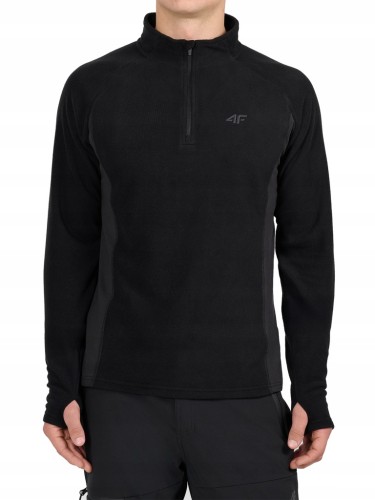 Męski polar 4F bluza polarowa FLEM093 20S czarny