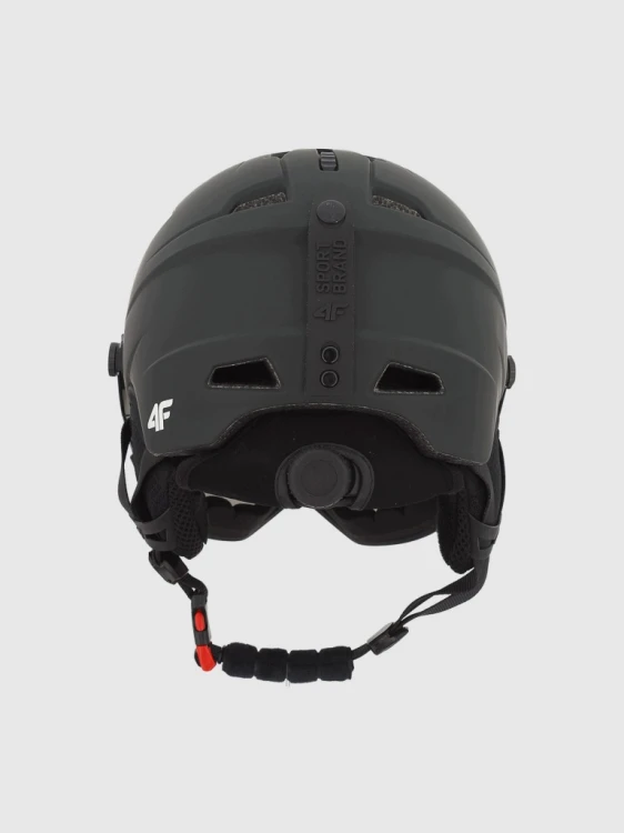 Kask narciarski 4F z szybą HELU131 23S szary