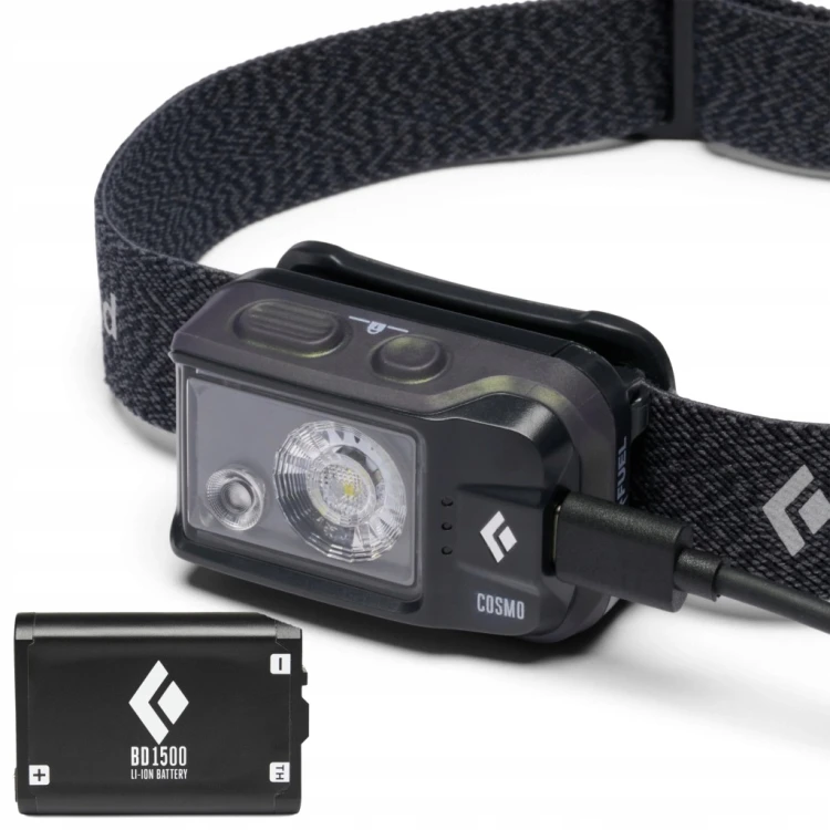 Black Diamond Cosmo DFR BD620768 0002 Czołówka 350 lm latarka + akumulator