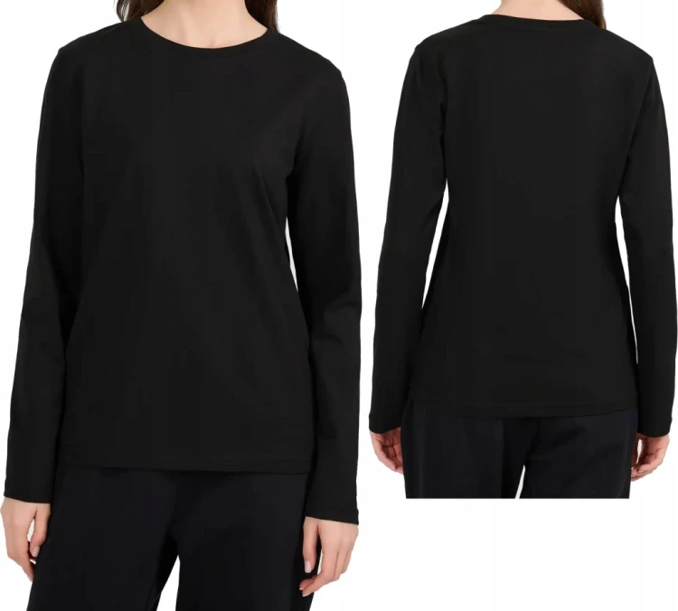Bluzka longsleeve damska 4F LONF639 20S czarny