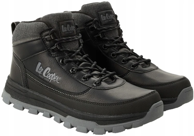 Męskie buty trekkingowe Lee Cooper LCJ-26-01-4625M czarny