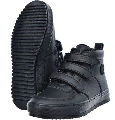 Dziecięcie buty ocieplane na rzepy Big Star SS374070 czarny