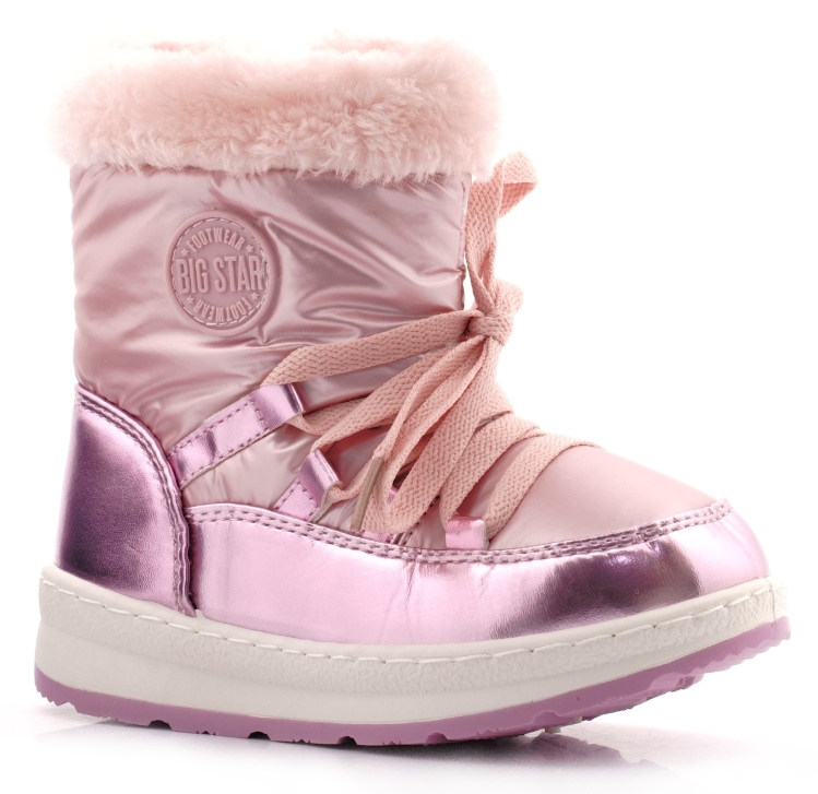 Dziecięcie buty śniegowce Big Star OO374064 różowy