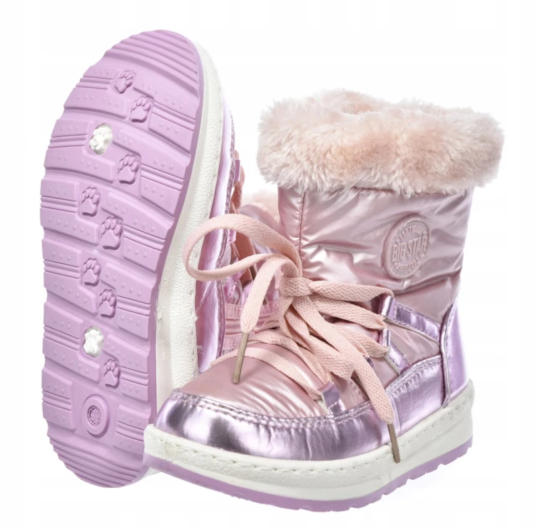 Dziecięcie buty śniegowce Big Star OO374064 różowy