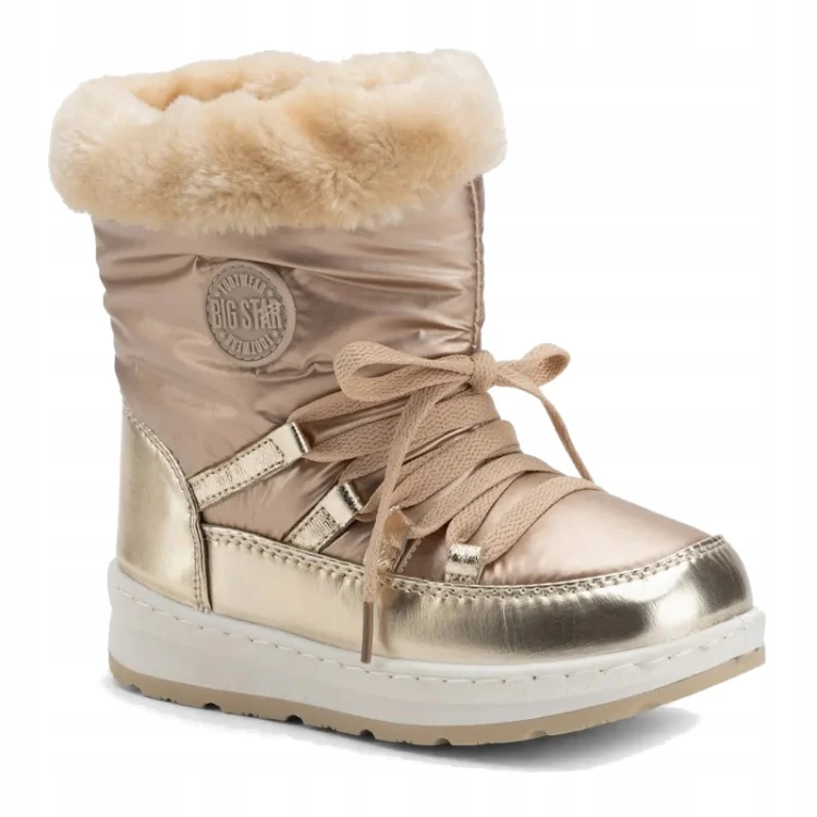 Dziecięcie buty śniegowce Big Star OO374066 beżowy