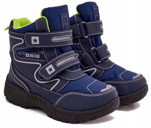 Dziecięcie buty śniegowce Big Star OO374048 granatowy