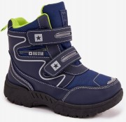 Dziecięcie buty śniegowce Big Star OO374048 granatowy