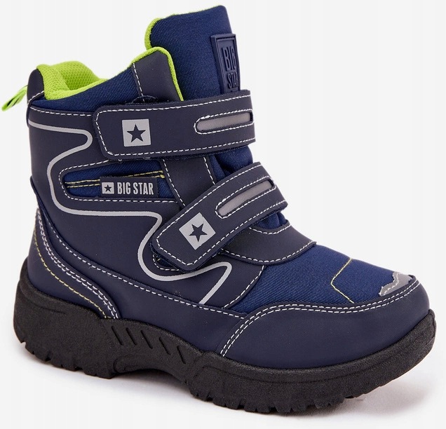 Dziecięcie buty śniegowce Big Star OO374048 granatowy