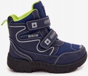 Dziecięcie buty śniegowce Big Star OO374048 granatowy