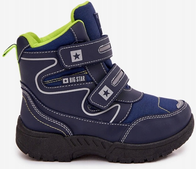 Dziecięcie buty śniegowce Big Star OO374048 granatowy