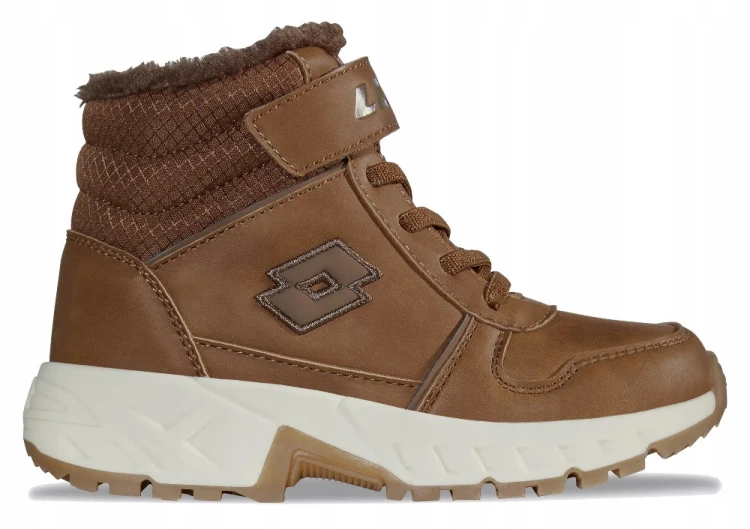 Dziecięce buty zimowe Lotto Buckner 2601750T 7370 j. brązowy