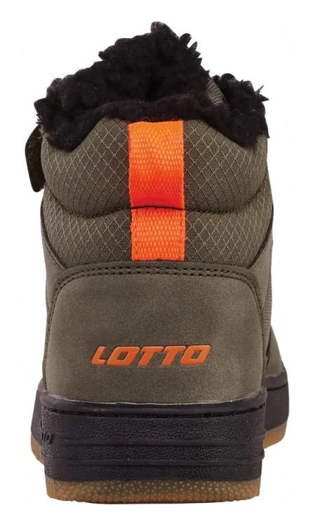 Dziecięce buty ocieplane Lotto Prehna 2600470K 6711 oliwka