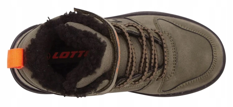 Dziecięce buty ocieplane Lotto Prehna 2600470K 6711 oliwka