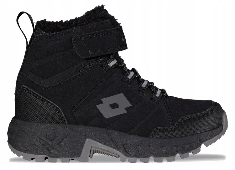 Dziecięce buty zimowe Lotto Ketcham Tex 2601421U 1116 czarny
