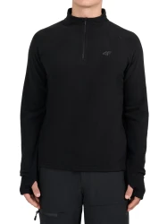 Męski polar 4F bluza polarowa FLEM092 20S czarny