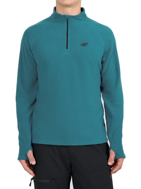 Męski polar 4F bluza polarowa FLEM092 46S morski