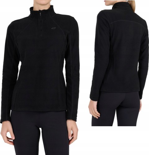 Damski polar 4F bluza polarowa FLEF084 20S czarny