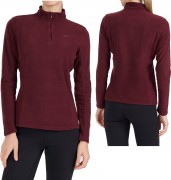 Damski polar 4F bluza polarowa FLEF084 60S burgundowy