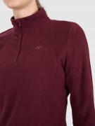 Damski polar 4F bluza polarowa FLEF084 60S burgundowy