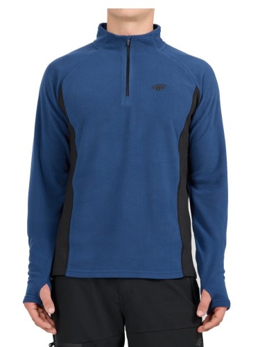 Męski polar 4F bluza polarowa FLEM093 32S denim