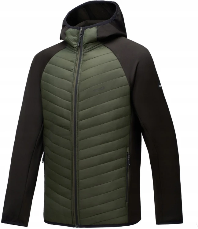 Męska kurtka hybrydowa Regatta RMN311 2BC khaki