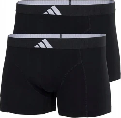 Bokserki męskie ADIDAS Active flex cotton 2-pak 4AM020 czarny