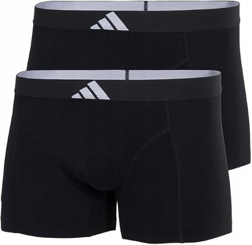 Bokserki męskie ADIDAS Active flex cotton 2-pak 4AM020 czarny