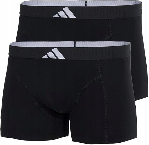 Bokserki męskie ADIDAS Active flex cotton 2-pak 4AM020 czarny